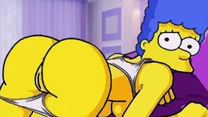 Simpsons fuckfest hentai parody
