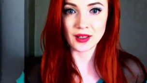 This UK camgirl is the real deal with her fiery red hair and a slender body