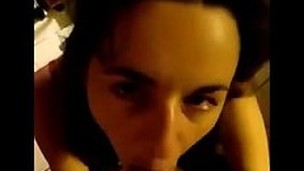 Amateur orall-service and facial Danille from 1fuckdatecom