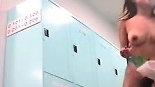 Asian locker room gals 2 Hiroko from 1fuckdatecom