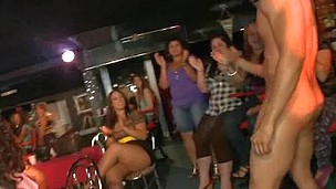 Drunk girls engulfing the cocks they can't acquire enough of
